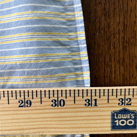 Polo Ralph Lauren Shirt Mens Large Striped Button Down Long Sleeve Classic Fit - Picture 6 of 6
